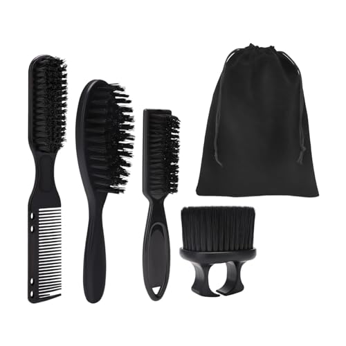 perfk Friseurbürste und Friseurkamm-Set, leicht, wiederverwendbar, für Männer und Frauen, Schönheitssalons, den Heimgebrauch, Beutelpaket von perfk