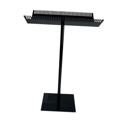 perfk Haarverlängerungsständer-Organizer, doppelseitiger Zahn, leichter Perückenständer, Flechten-Haarständer von perfk