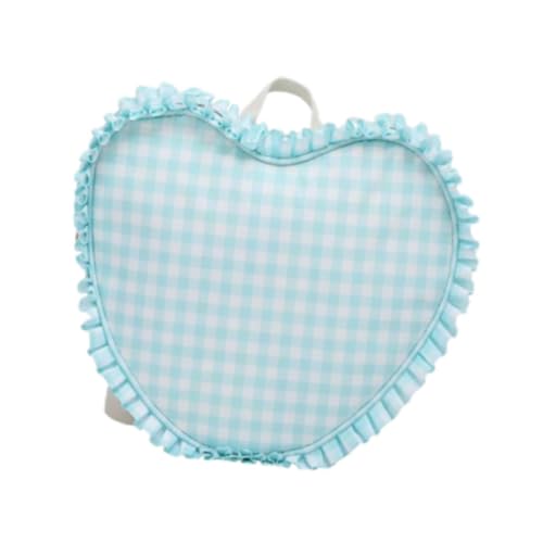 perfk Herz Make -up -Tasche Rucksack tragbarer Reisekosmetikorganisator für ihre Frauen Mädchen, GrÜn von perfk