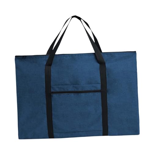 perfk Kunstportfolio transportieren Taschen Malerei Ziehbrett Handtasche Einreichung Organizer Bulletin Board Halter zum Zeichnen von Papierfarben Poster, Marine 8k A3 von perfk