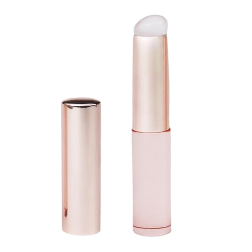 perfk Lippenpinsel aus, Concealer, Make-up-Pinsel, wiederverwendbar, Lidschatten, Lippenpeeling-Pinsel, Lippenstiftpinsel für den Einsatz im, Weiß von perfk