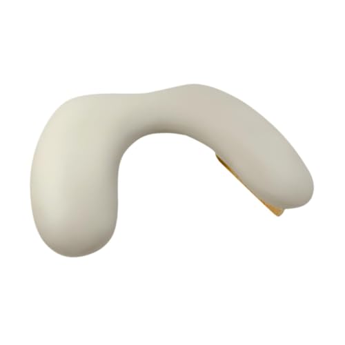 perfk Nagelarm Ruhe Kissen Maniküre Hand Rasttisch Desk Station PU U Formstandhalter für Salonreisen persönliche Urlaub, Milchkaffee von perfk