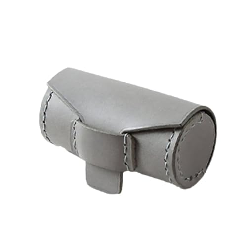 perfk PU Mini Lippenstift Tasche Frauen Geschenke Tragbare Staubdicht Tragen Beständig Vielseitig, Grau von perfk