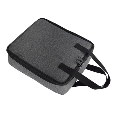 perfk Tragbare Make -up -Beutel Reißverschluss Leicht bequeme multifunktionale Verschleiß resistent für Frauen Girls Toilettenbeutel Kosmetikbeutel, 23x9x26cm von perfk