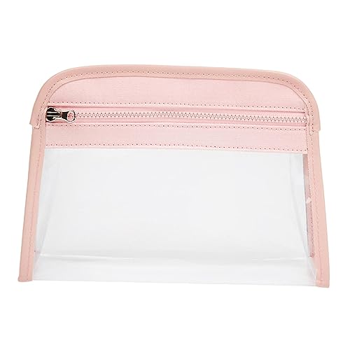 perfk wasserdichte Make-up-Tasche, Reise-Make-up-Organizer, großes Fassungsvermögen, Koffer für Männer und Frauen, Kosmetik-Organizer, Reise-Essentials, ROSA von perfk