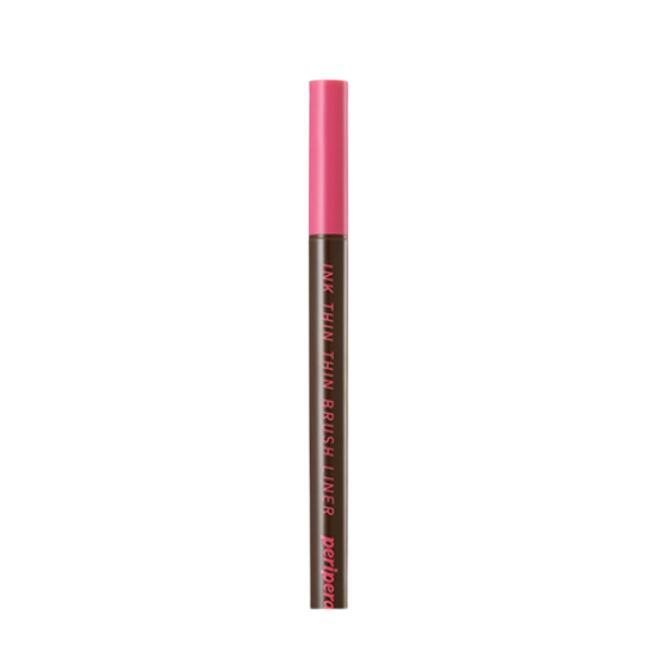 peripera - Ink Thin Thin Brush Liner - 0.5g - 002 Brown Film von peripera