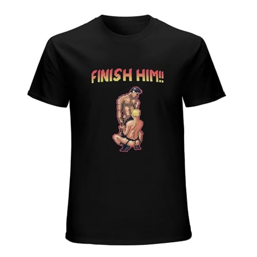 Finish Him!! 16Bits Game Funny T-Shirt S2168 T Shirt for Men Male Tshirts 2020 Summer Black Size XL Finish Him!! 16Bits Game Funny T-Shirt S2168 T Shirt for Men Male Tshirts 2020 Summer Black Size XL von pertu