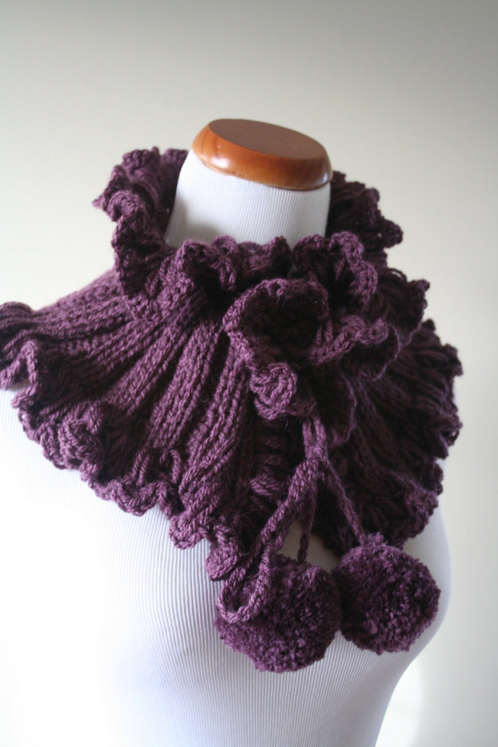 Pompon Nackenwärmer von pescado42