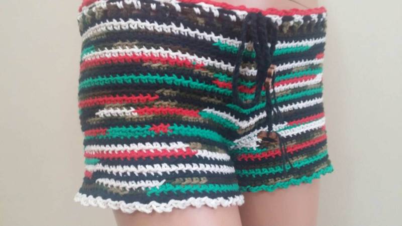 Verkauf Einzigartige Handgefertigte Häkelshorts von pescado42