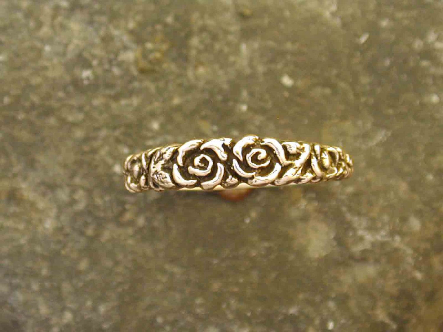 Ringschiene Aus 14K Gold Rose Ringschiene Aus 14K Gold Rose von peteconder
