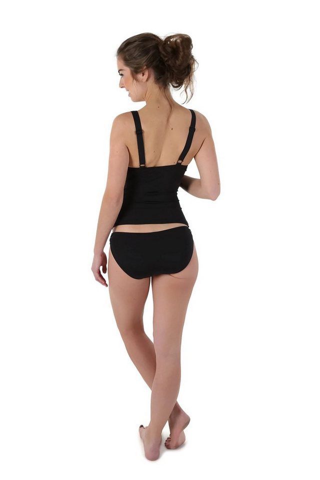 petit amour Tankini HELLENA Bademode Damen Mollige XXL swimwear curvy women (Set, 2-St., 2er-Pack) mitwachsender kaschierender Tankini von petit amour