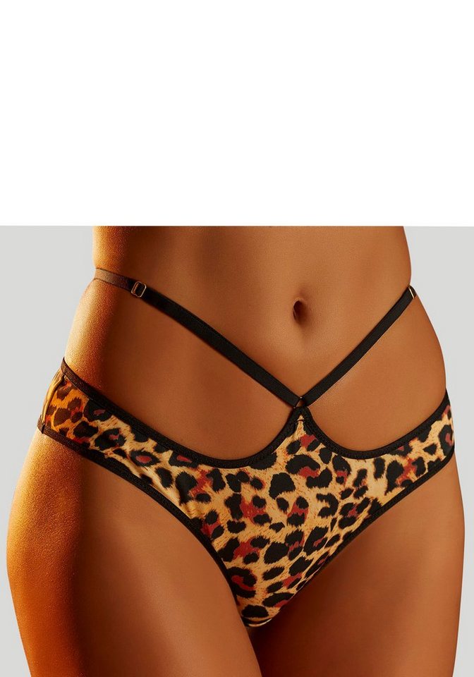 petite fleur gold Panty mit aufregender Schnürung am Bund von petite fleur gold