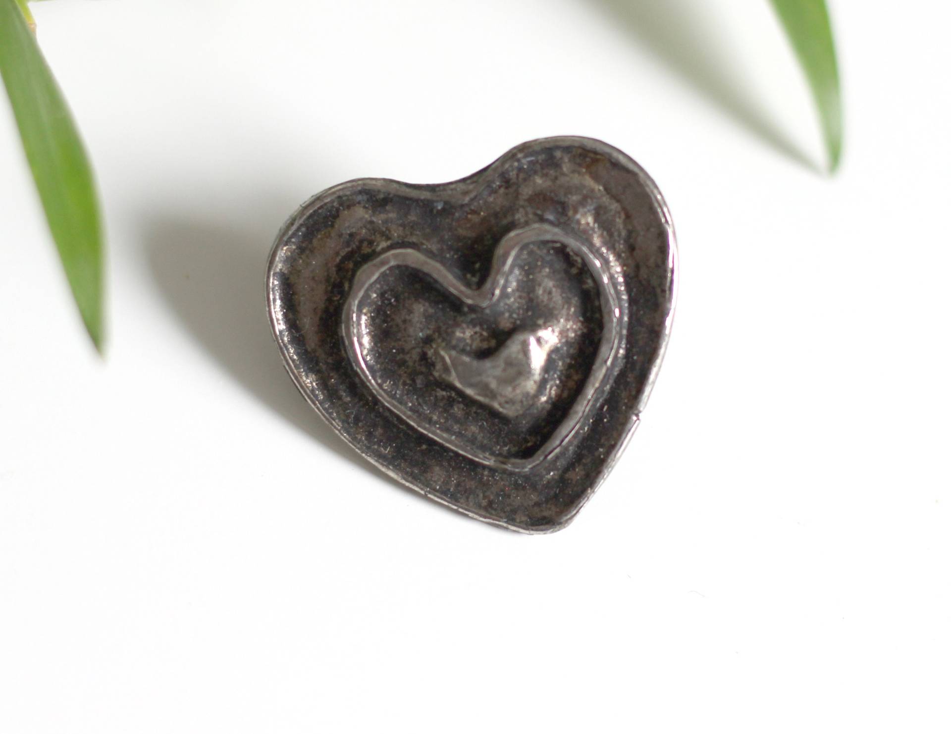 Vintage Brosche Herz, Herzschmuck, Trachtenbrosche, 1970Er Jahre Schmuck Vintage Brosche Herz, Herzschmuck, Trachtenbrosche, 1970Er Jahre Schmuck von petitebijouterie