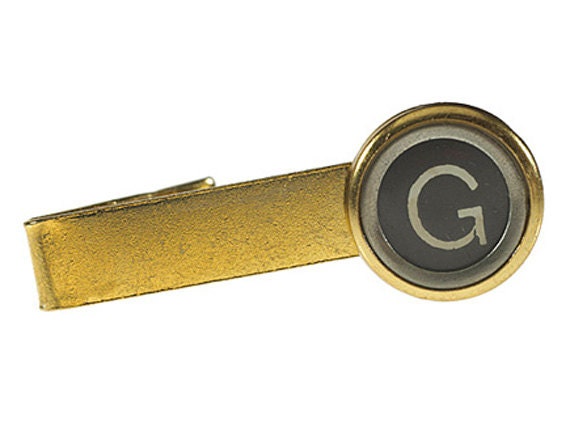 Vintage Schreibmaschine Krawattenklammer | Gold von petitev