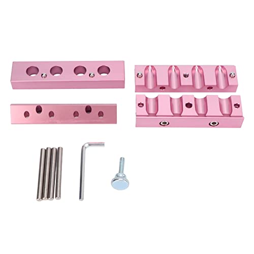 DIY Lippenstiftform Aluminium 4 Loch Lip Balm Maker Tool für Gelee Single Dual Color Sandwich Lipsticks DIY Lippenstiftform Aluminium 4 Loch Lip Balm Maker Tool für Gelee Single Dual Color Sandwich Lipsticks von petjoyful
