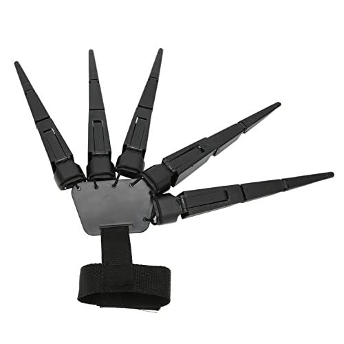 Halloween artikulierte Finger schreckliche Erweiterung Flexible Gelenke Cosplay Requisiten beängstigende Krallenprobleme (Linke Hand) von petjoyful