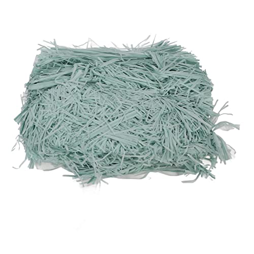 Raffia Paper Füllstoff zerkleinert leichte Home Decoration Geschenkverpackung für Ferien (Blau grün) von petjoyful
