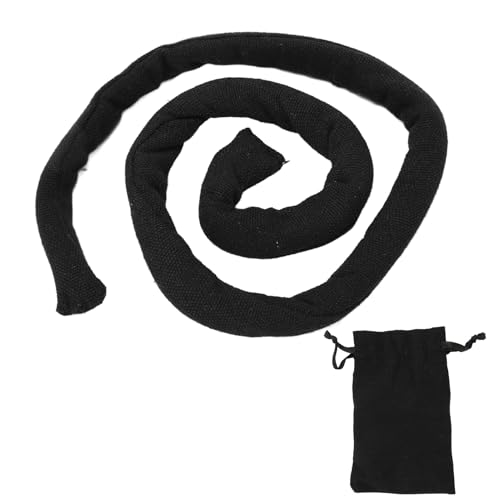 Spiralschloss Haarbindungen biegsame Dreadlock -Pferdeschwanzhalter für Dickes lockiges Haar rein Schwarze, Lange Länge leicht zu bedienen Spiralschloss Haarbindungen biegsame Dreadlock -Pferdeschwanzhalter für Dickes lockiges Haar rein Schwarze, Lange Länge leicht zu bedienen von petjoyful