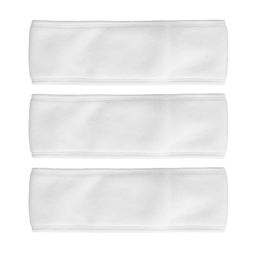 Wimpernverlängerung Stirnband weich bequem Bequeme multifunktionale Wimpernverlängerung Pad Handtuch Japanisches Schönheits -Werkzeug Stoffmaterial (Weiß) von petjoyful
