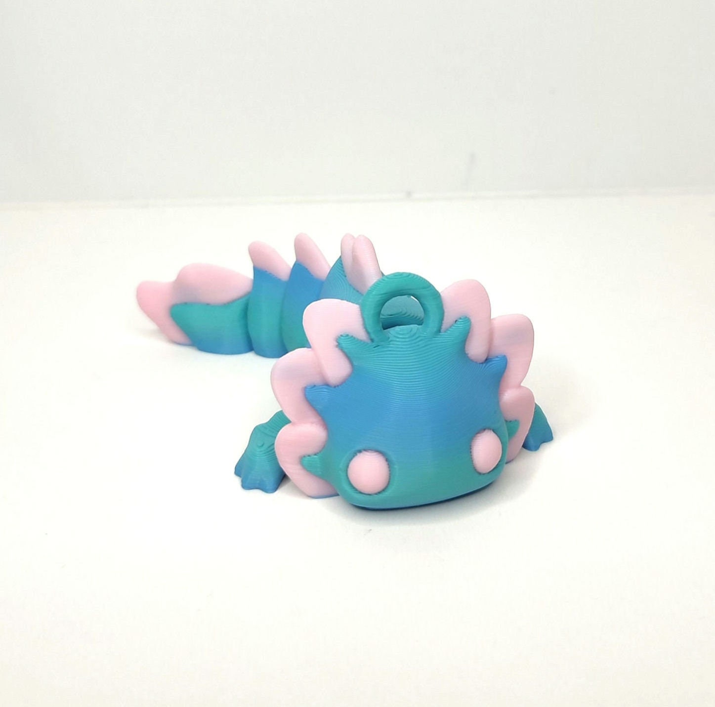 Schlüsselanhänger Axolotl Schlüsselanhänger Axolotl von pfoetchenliebe2021