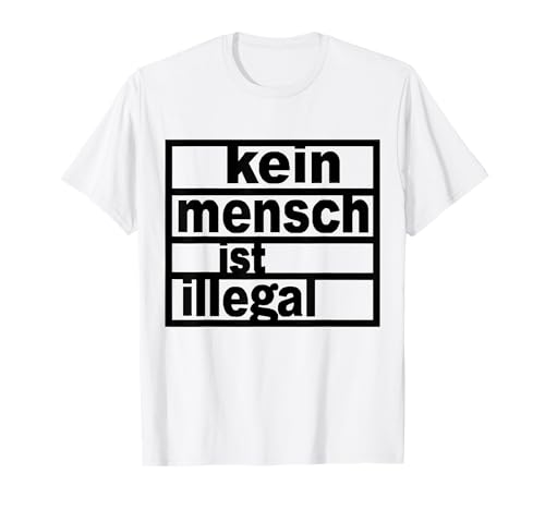 Kein Mensch ist illegal T-shirt - Damen - Herren - Jugend T-Shirt von philne1992