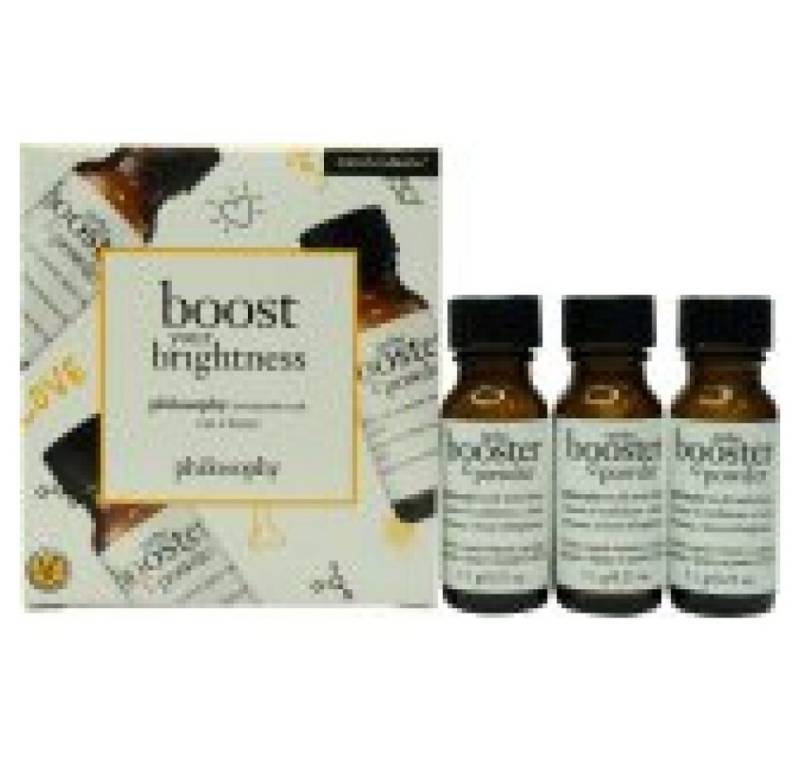 philosophy Körperpflegemittel Boost Your Brightness Trio Set 3x 7.1g Turbo Booster C von philosophy