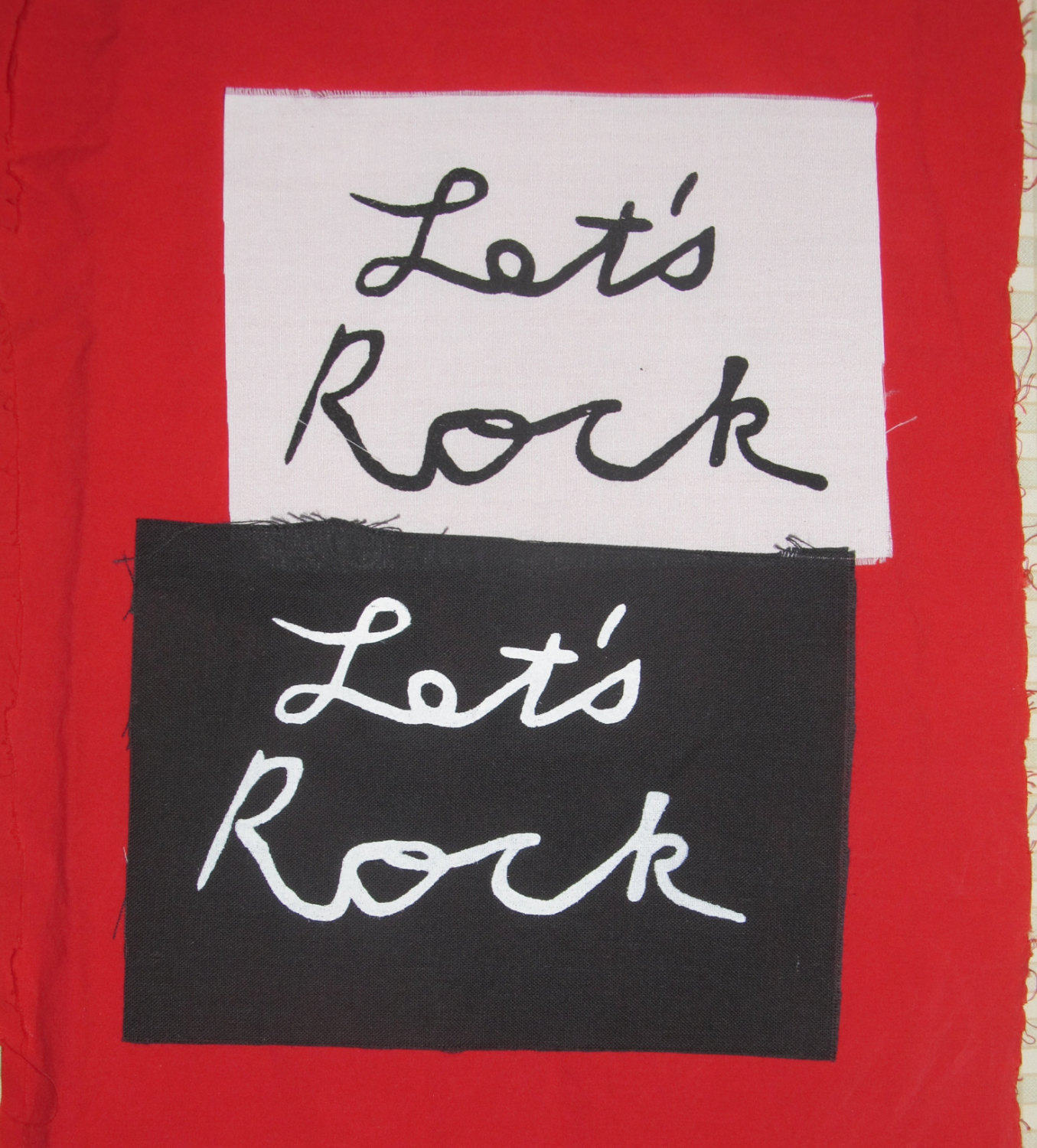 Let's Rock - Twin Peaks Aufbügler, Black Lodge, Mfap, David Lynch, Laura Palmer, Okkulte, Ronette's Bridge, Mystery, Tv, Punk Aufnäher von phoenixcompost