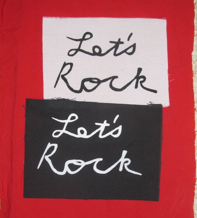 Let's Rock - Twin Peaks Aufbügler, Black Lodge, Mfap, David Lynch, Laura Palmer, Okkulte, Ronette's Bridge, Mystery, Tv, Punk Aufnäher von phoenixcompost