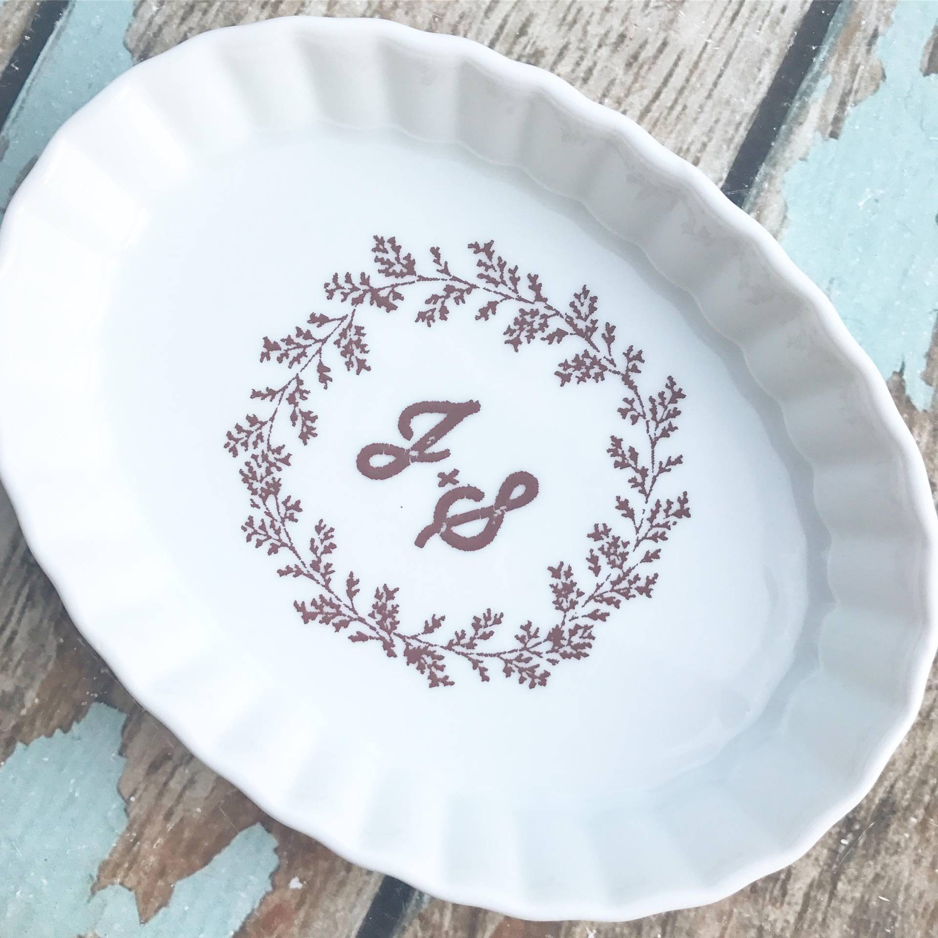 Schmuckschälchen Mit Monogramm - Einzigartiges Brautpartygeschenk Geschenk Für Die Braut von phpottery