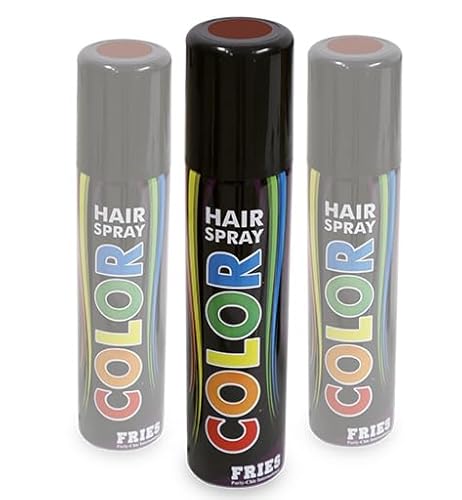 3x Haarspray braun - Spar-Set: 3 Dosen zu je 100ml. Colorspray für Karneval, Fasching, Halloween und Party 3x Haarspray braun - Spar-Set: 3 Dosen zu je 100ml. Colorspray für Karneval, Fasching, Halloween und Party von pibivibi
