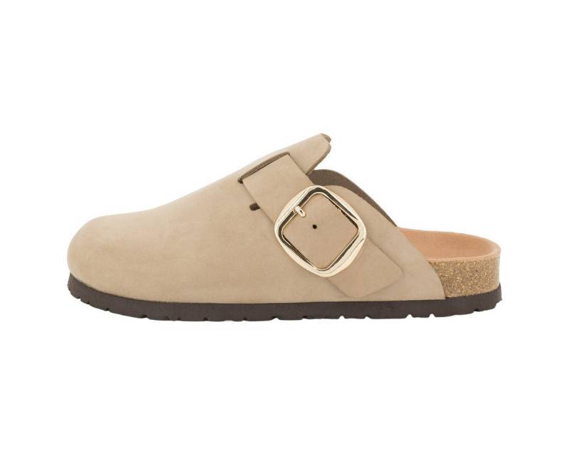 piece of mind. Comfort Clog (1-tlg) Clogs - Ergonomisches Fußbett, pflanzlich gegerbtes Nubuk Leder von piece of mind.