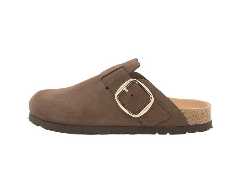 piece of mind. Comfort Clog (1-tlg) Clogs - Ergonomisches Fußbett, pflanzlich gegerbtes Nubuk Leder von piece of mind.