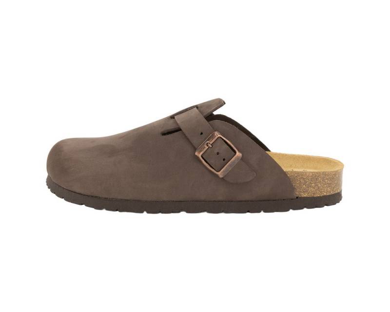 piece of mind. Comfort Clog (1-tlg) Clogs - Ergonomisches Fußbett, pflanzlich gegerbtes Nubuk Leder von piece of mind.