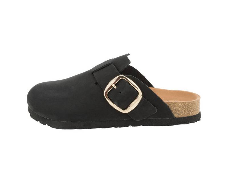 piece of mind. Comfort Clog (1-tlg) Clogs - Ergonomisches Fußbett, pflanzlich gegerbtes Nubuk Leder von piece of mind.