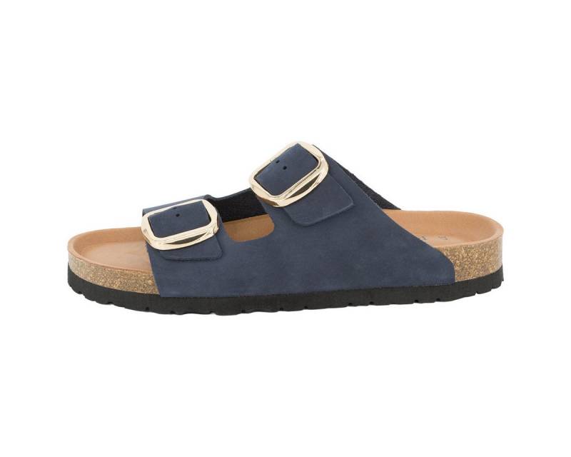 piece of mind. Comfort Pantolette (1-tlg) Pantoletten - Ergonomisches Fußbett, pflanzlich gegerbtes Nubuk Leder von piece of mind.