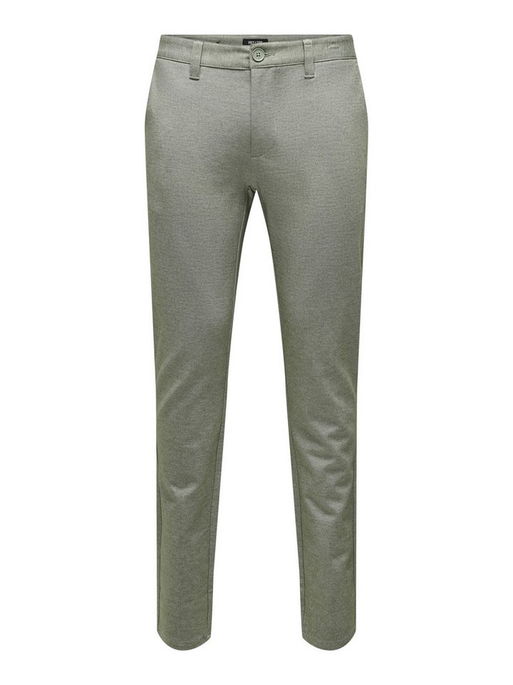 pieces Chinohose - Stretch - Slim Fit - ONSMARK SLIM 0209 MELANGE PANT von pieces