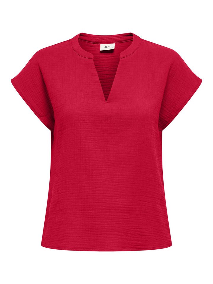 pieces Kurzarmbluse – Kurzarm Bluse Damen – Baumwolltop Regular Fit von pieces