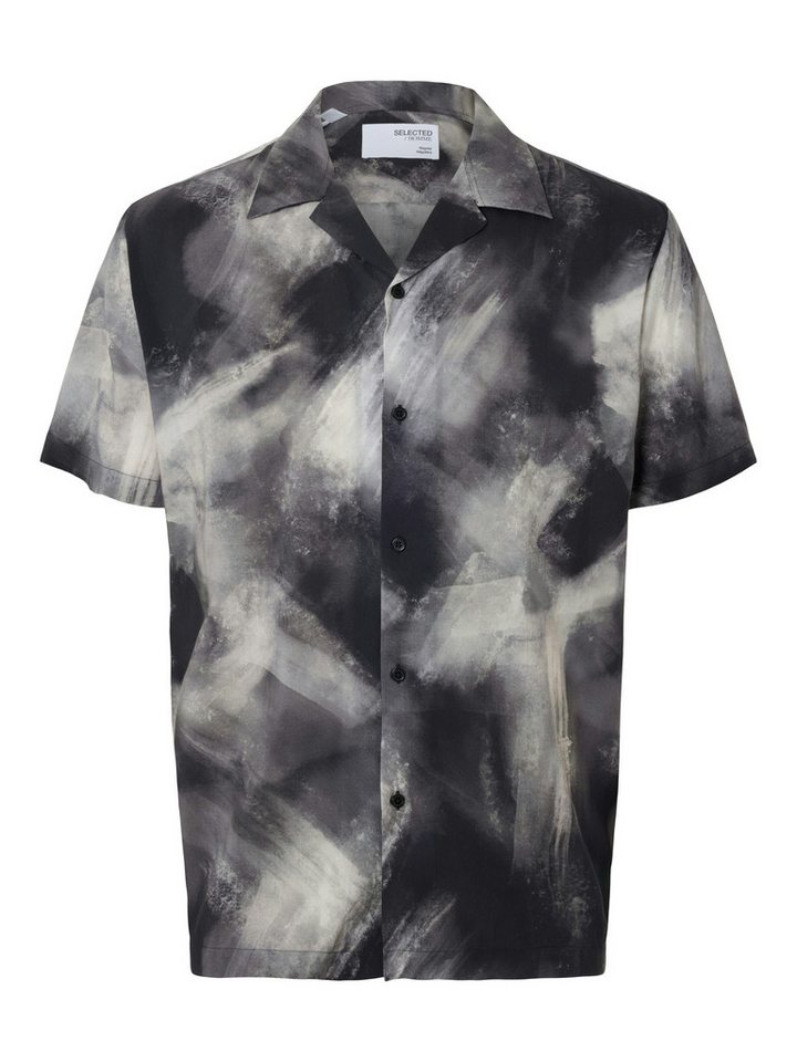 pieces Kurzarmhemd - lässiges gemustertes Resort kurzarm Hemd - Hawaiihemd von pieces