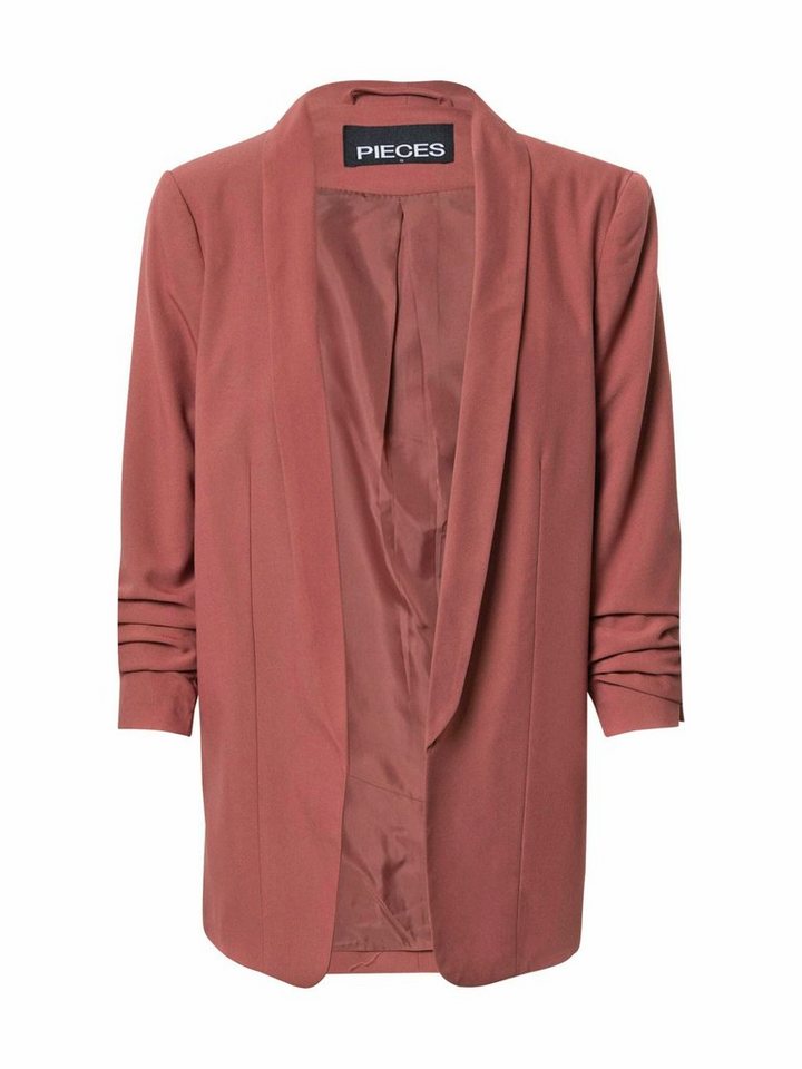 pieces Kurzblazer (1-tlg) Falten von pieces