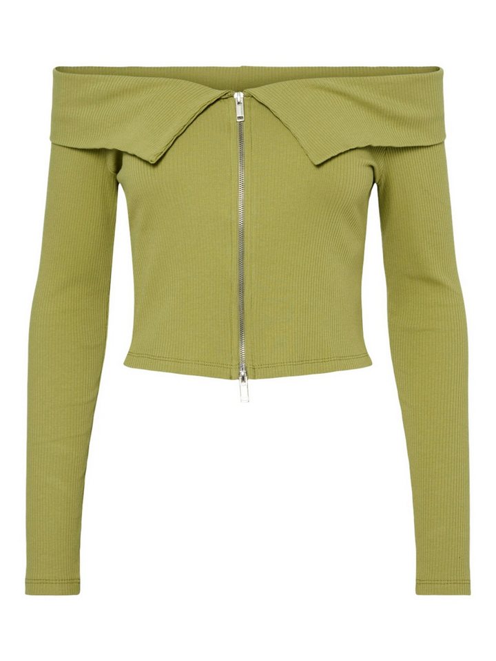 pieces Langarmshirt PCSILLA (1-tlg) Plain/ohne Details von pieces