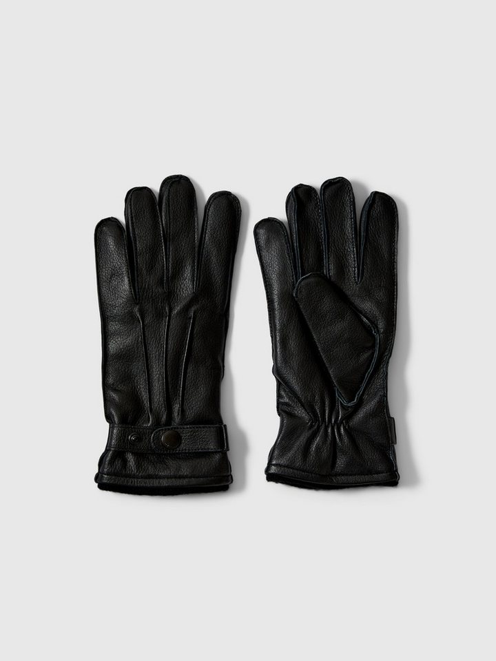 pieces Lederhandschuhe - Handschuhe - SLHPOUL LEATHER GLOVES von pieces