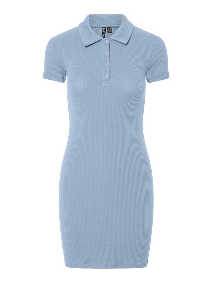 pieces Midikleid PCKITTE SS POLO SHORT DRESS JRS NOO von pieces
