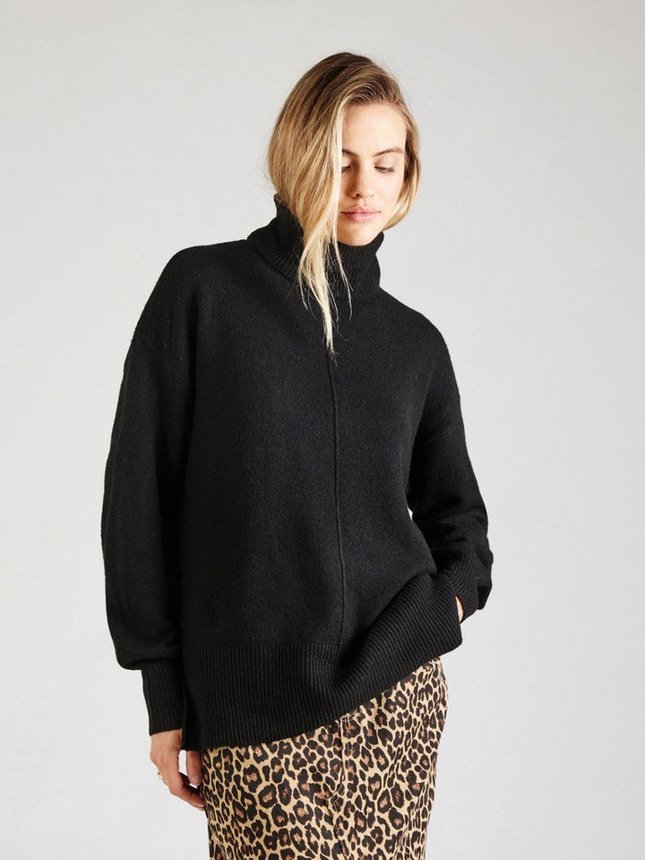 pieces Rollkragenpullover (1-tlg) Plain/ohne Details von pieces