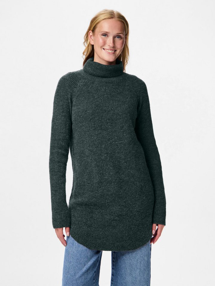 pieces Rollkragenpullover PCELLEN LS LONG KNIT NOOS BC von pieces