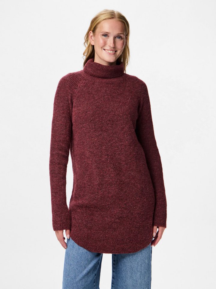 pieces Rollkragenpullover PCELLEN LS LONG KNIT NOOS BC von pieces