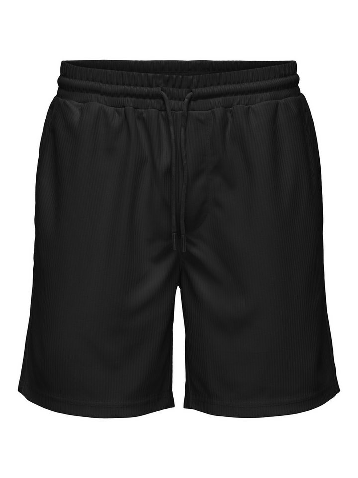 pieces Shorts - Kurze Stoffhose - Sweat-Shorts - ONSTEL LIFE PLIZZE von pieces