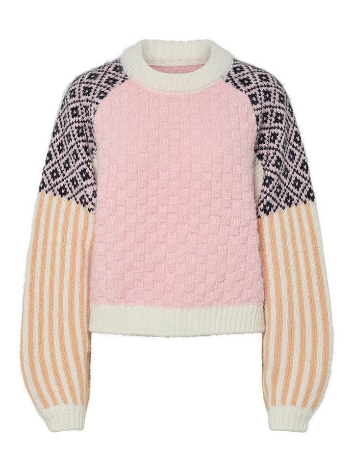 pieces Stehkragenpullover REMIX (1-tlg) von pieces