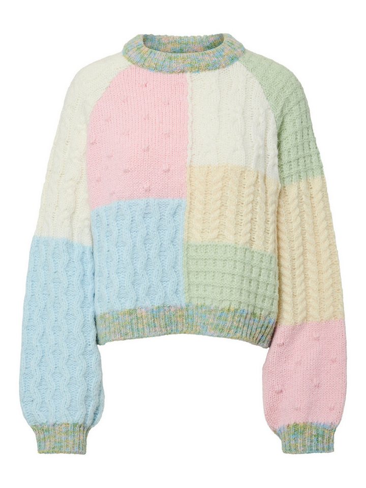 pieces Stehkragenpullover REMIX (1-tlg) von pieces