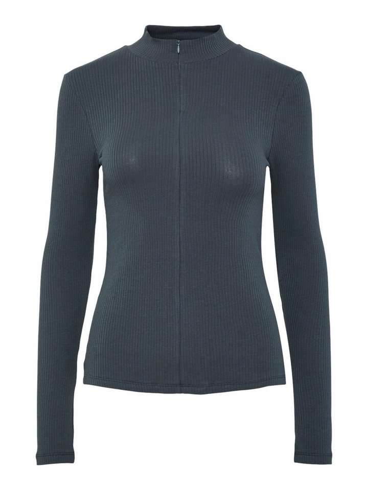 pieces Stehkragenshirt PCKITTE ZIP LS T-NECK TOP NOOS BC pieces Stehkragenshirt PCKITTE ZIP LS T-NECK TOP NOOS BC von pieces