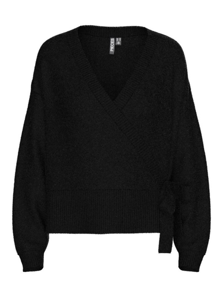 pieces Strickjacke PCMALOU LS WRAP KNIT CARDIGAN NOOS von pieces